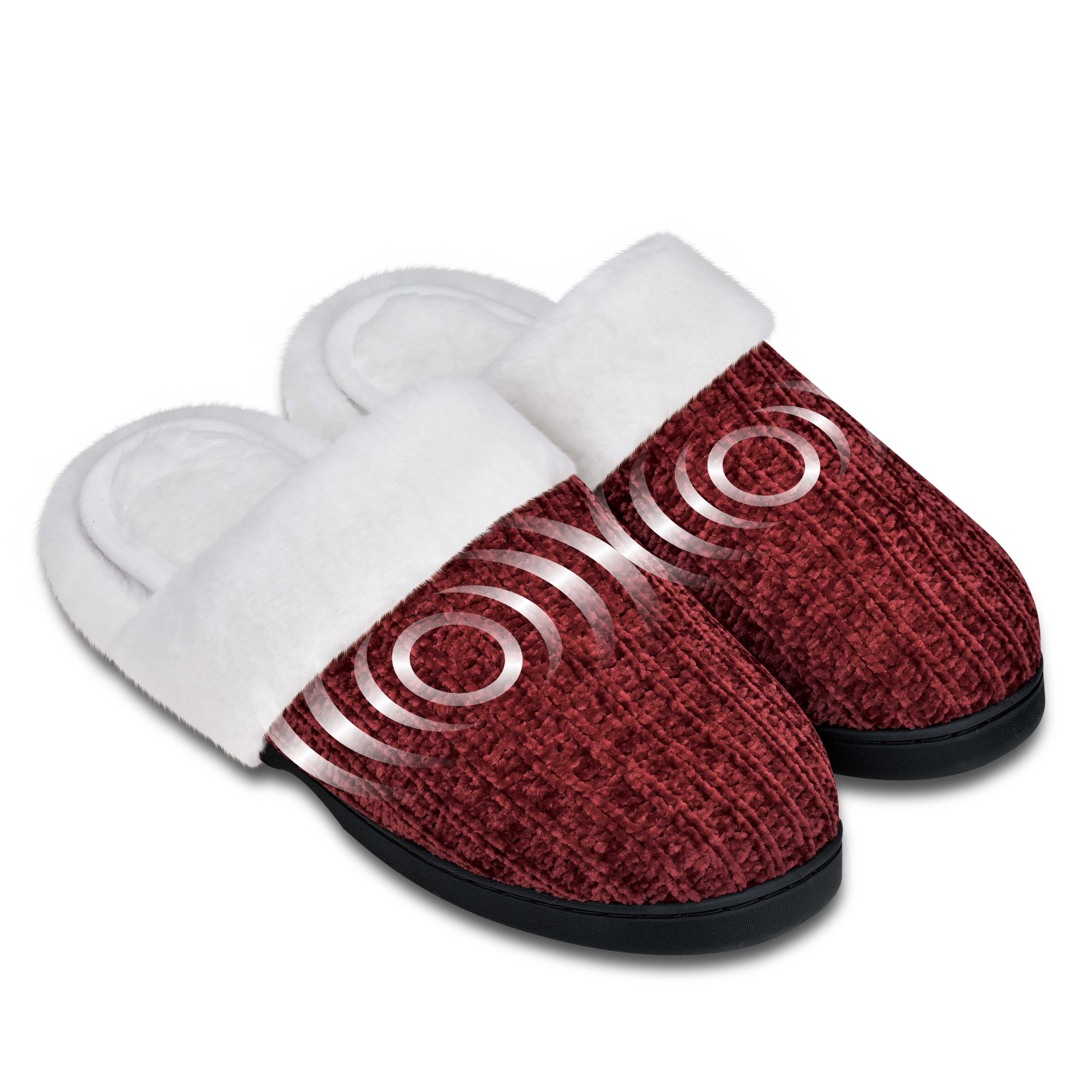 Genema Reflexology Massage Slippers Walmart Health Touch Foot Massager  Slippers Size S 6-8 Gray