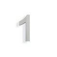thumbnail image 1 of MSH Modern Stainless Hardware 6 Inch 3D Stainless Steel House Number 1, 1 of 4