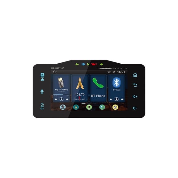 1998-2013 Plug N-Play Digital Media Receiver for Harley Davidson Street Glide - MSHD9813SG