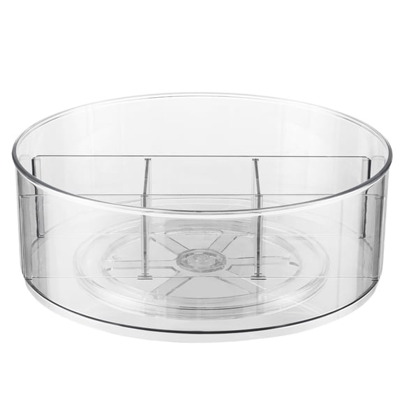 Mainstays High Wall Lazy Susan Turntable Organizer for Kitchen Pantry and Countertop