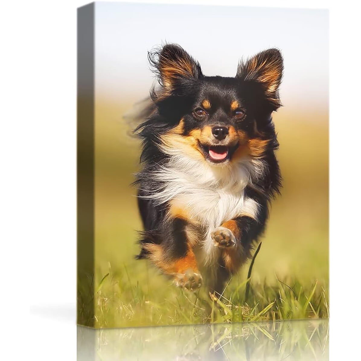 MSHUN Custom Canvas Prints Personalized Canvas Wall Art Canvases For Pets/Animal, Custom