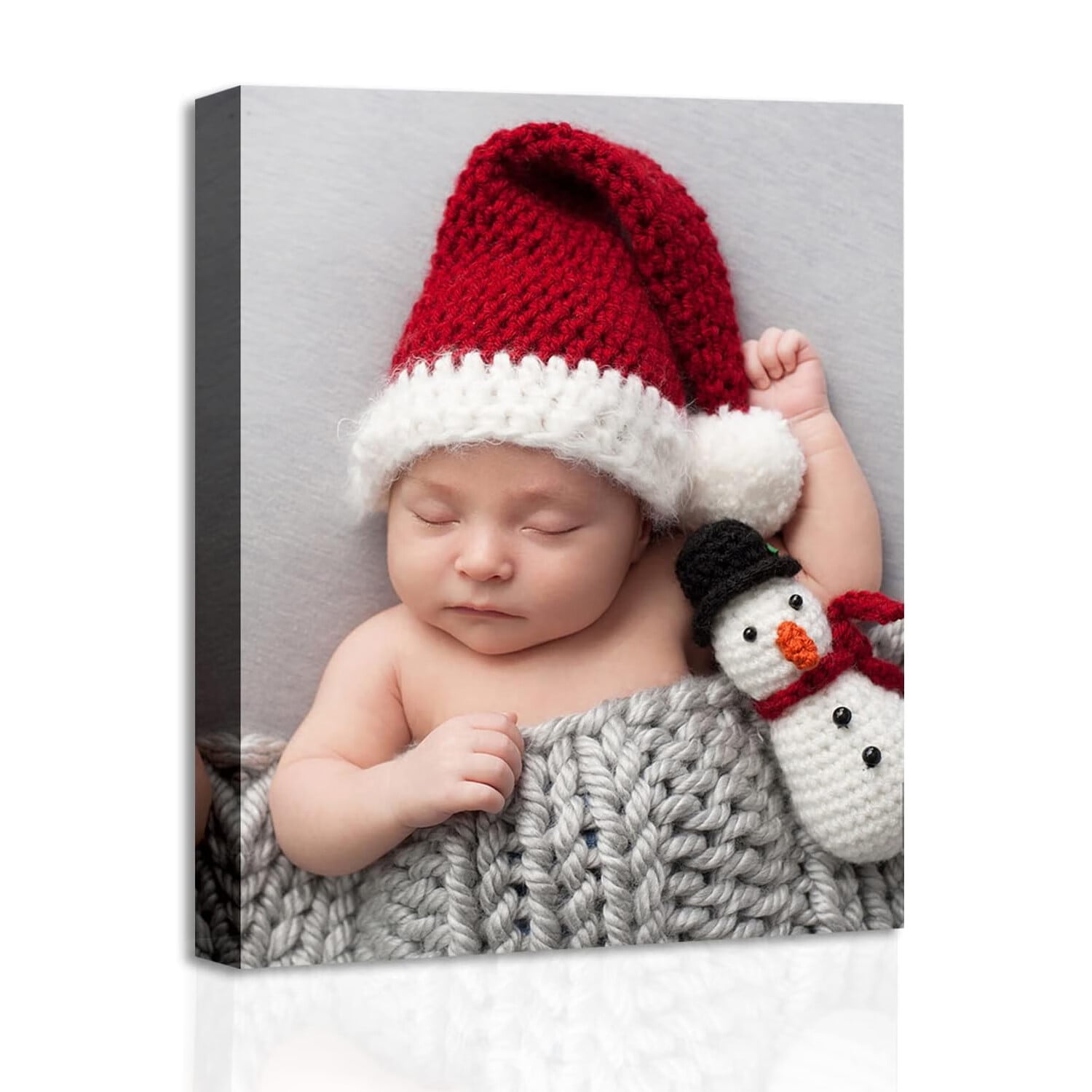 MSHUN Custom Canvas Prints with Your Photo, Personalized Canvas Wall