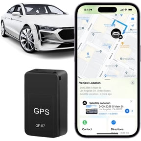 MSHUN GPS Tracker for Vehicles, Mini Portable Real Time Magnetic GPS Tracking Device, Full Global Coverage Location Tracker for Car, Kids, Dogs, Motorcycle. No Subscription Required