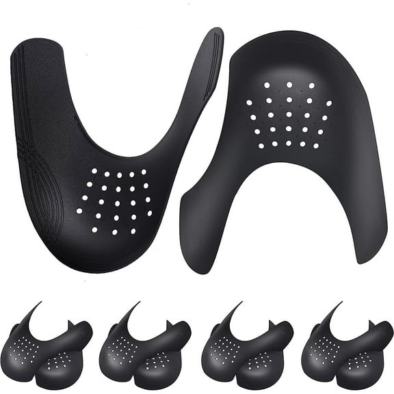 MSHUN Shoe Creases Protector, 4 Pairs Crease Protectors for Jordan 1, Air Force 1, and Dunk Low; Shoe Crease Protector Suitable for Most Sneakers, Crease Guards Anti Sneaker Creases