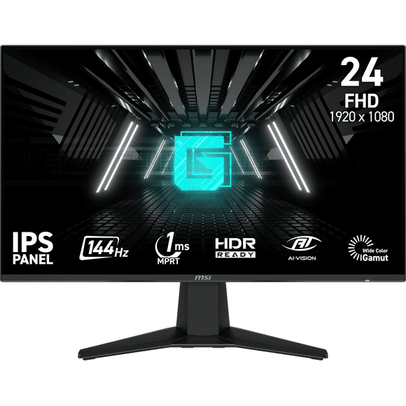 MSI 23.8" FHD (1920x1080) HDMI DP 144Hz 1ms FreeSync IPS Gaming Monitor - G242LW