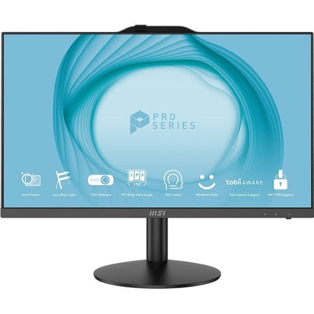 MSI All-in-One Computer PRO AP242 12M-053US Intel Core i7 12th Gen 12700 (2.10GHz) 16GB DDR4 250 GB PCIe SSD 23.8" Windows 11 Pro 64-bit (3 Year Warranty)