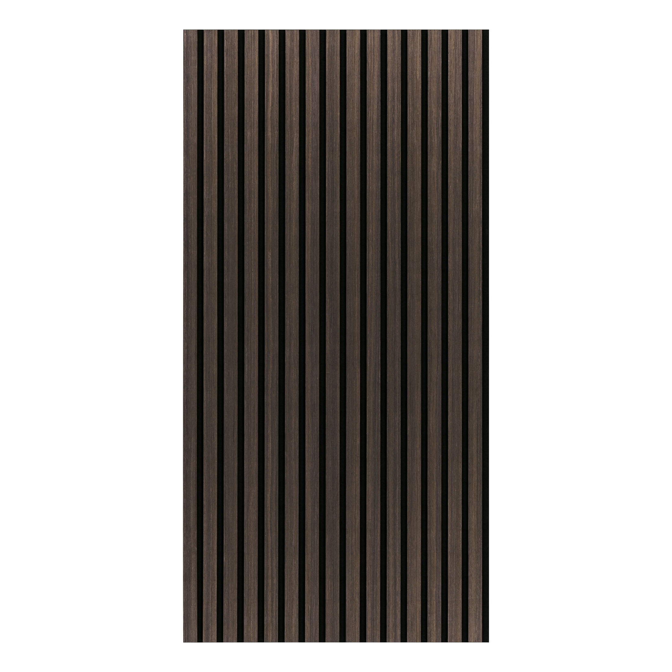 MSI 24 in. x 48 in. Harmony Espresso 3D Fluted Wood Slat Acoustic Sound Absorbing Wall Paneling (Set Of 1)