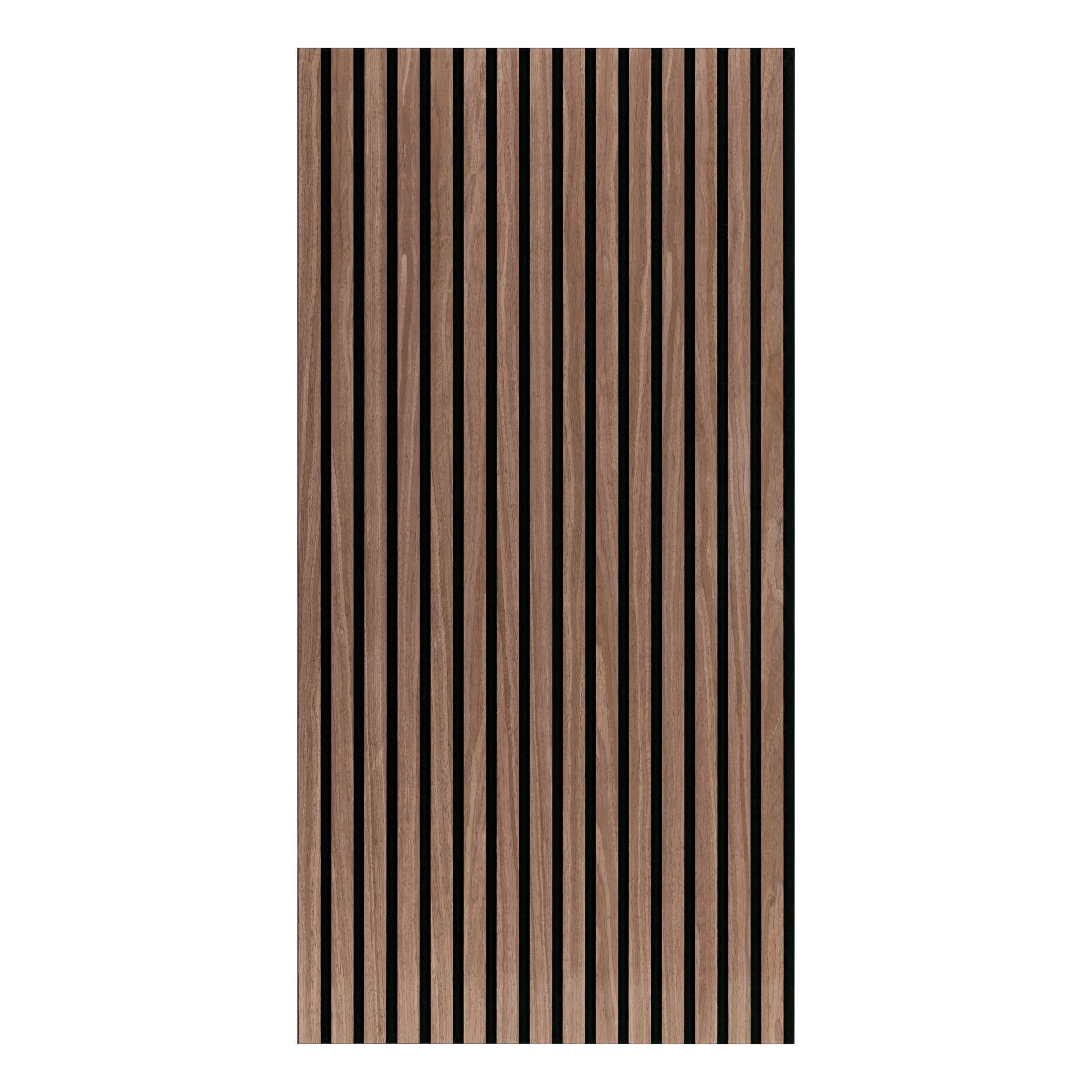 MSI 24 in. x 48 in. Harmony Sable 3D Fluted Wood Slat Acoustic Sound Absorbing Wall Paneling (Set Of 1)