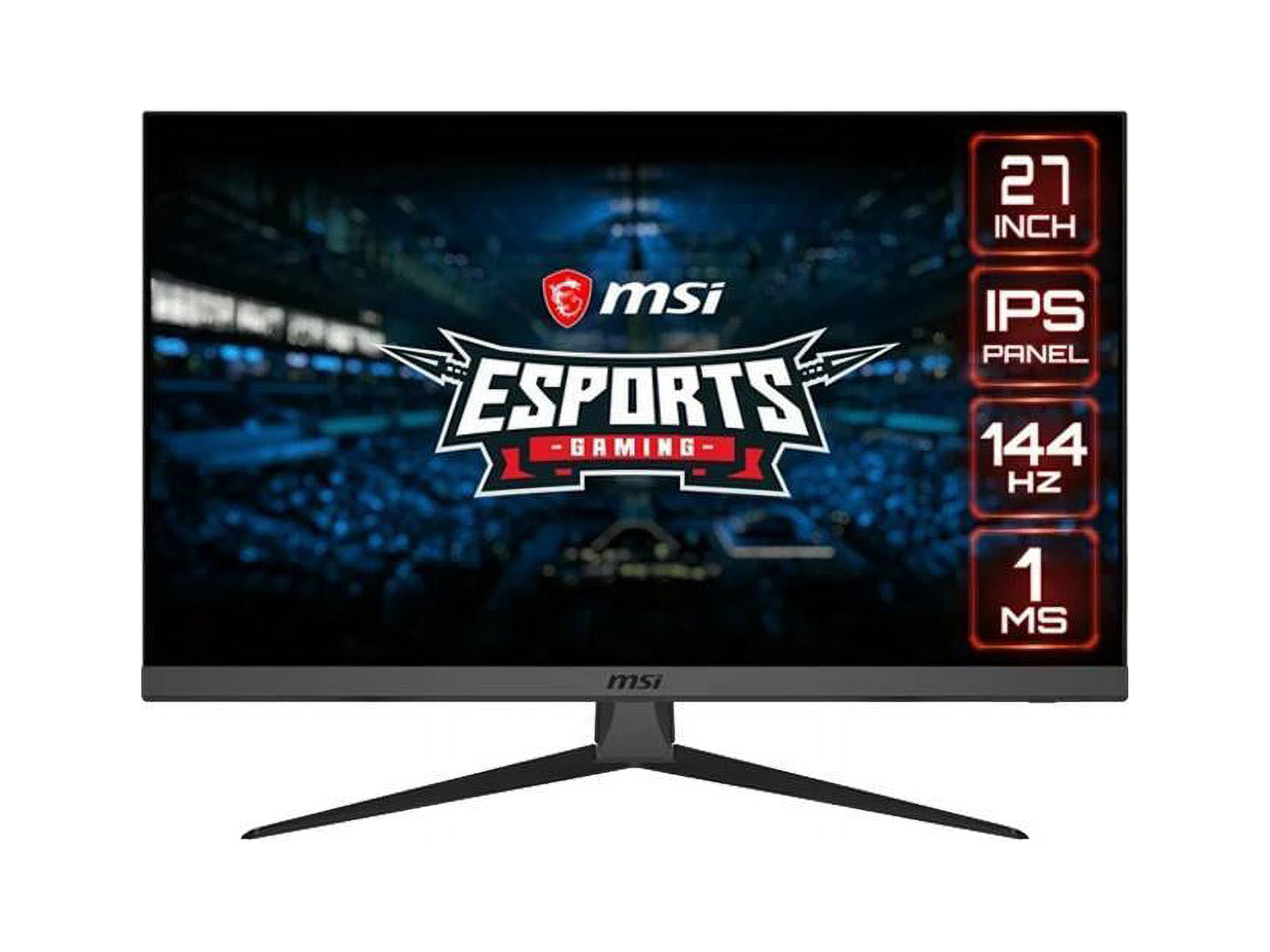 MSI 27" 144 Hz IPS FHD Gaming Monitor NVIDIA GSync 1920 x 1080 DCIP3 92.4 / s