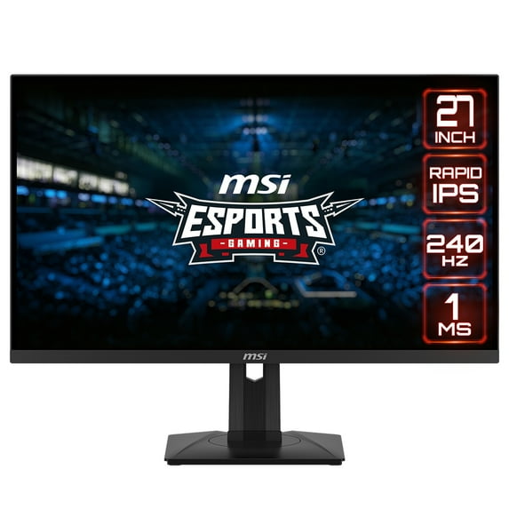 MSI 27\" 2560 x 1440 LCD High Dynamic Range (HDR) 400, Wide Color Gamut (sRGB) Gaming Monitor, G274QPX