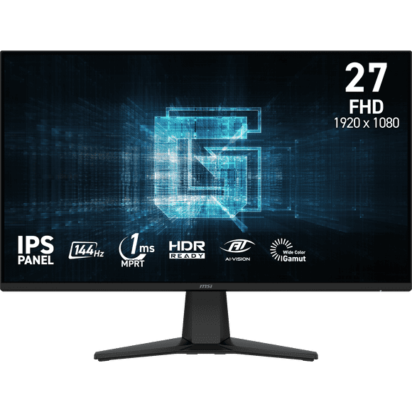 MSI 27" FHD (1920x1080) HDMI DP 144Hz 1ms FreeSync IPS Gaming Monitor - G275LW
