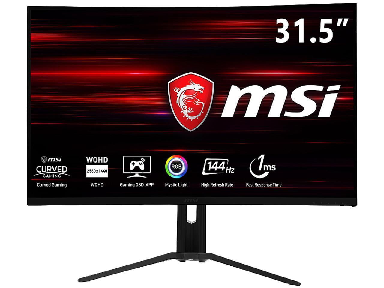 MSI WQHD 144Hz 1ms 31.5型 ゲーミングモニター MSI 31.5