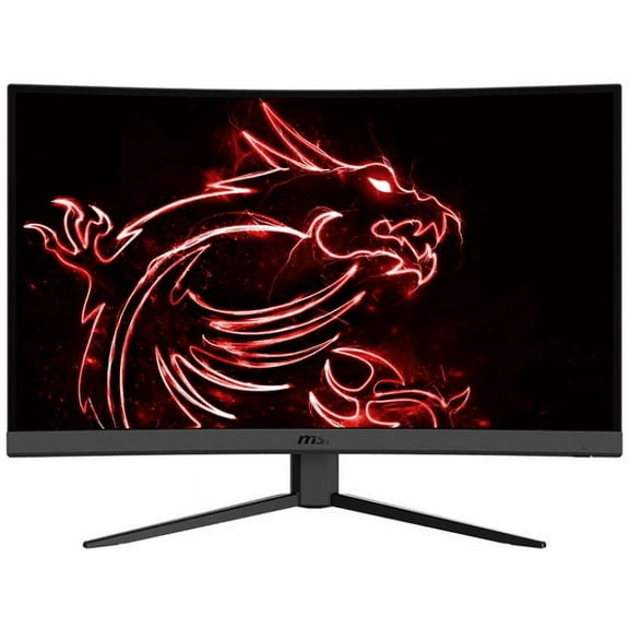 MSI 31.5" Curved FHD (1920x1080) HDMI DP 165Hz 1ms FreeSync LCD Gaming Monitor - Optix G32C4W