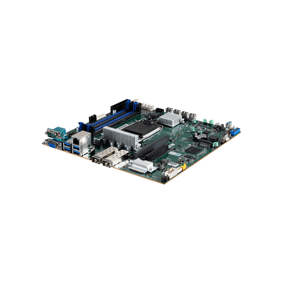 MSI D1505GB2N-25G-HE uATX Motherboard, Single socket, LGA1700, Intel Xeon E-2400, C266 PCH.