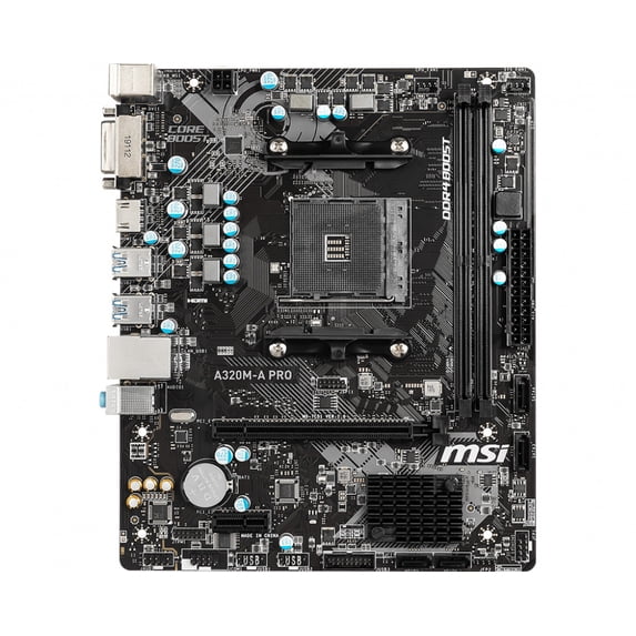 MSI A320M-A PRO Desktop Motherboard