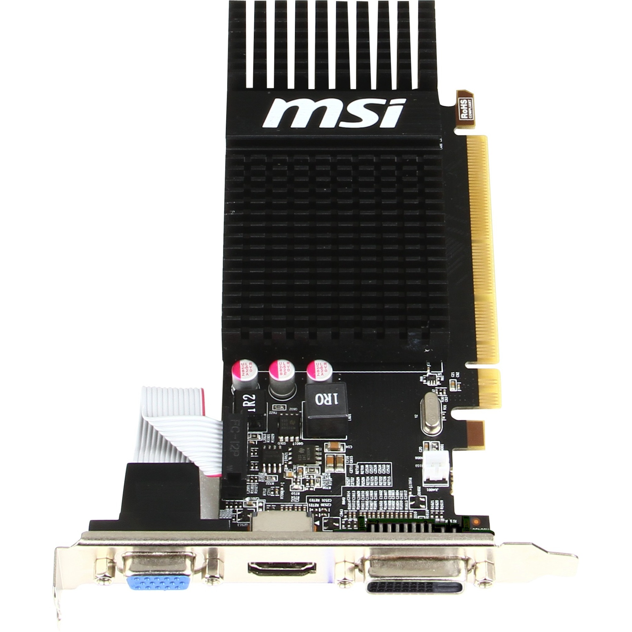 MSI AMD Radeon R5 230 Graphic Card, 2 GB GDDR3, Low-profile - Walmart.com