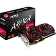 thumbnail image 1 of MSI ARMOR RX 580 ARMOR MK2 8G OC Radeon RX 580 Graphic Card - 1.34 GHz Core - 1.38 GHz Boost Clock - 8 GB GDDR5 - 256 bit Bus Width - Fan Cooler - DirectX 12, OpenGL 4.5 - 2 x DisplayPort - 2 x HDMI -, 1 of 5
