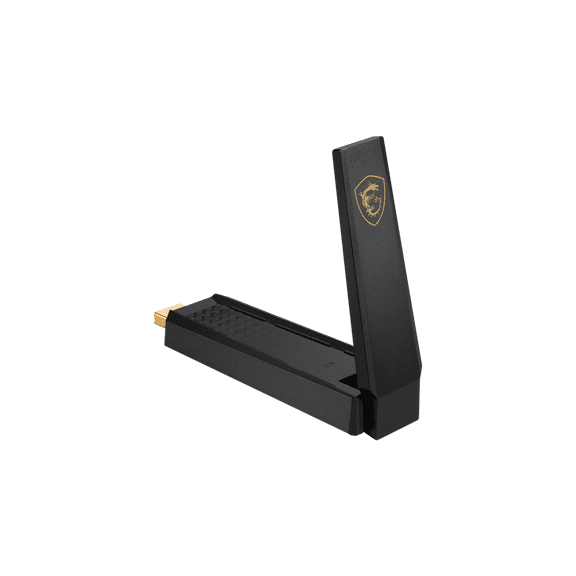 MSI AXE5400 IEEE 802.11 a/b/g/n/ac/ax Tri Band Wi-Fi Adapter for Computer/Notebook