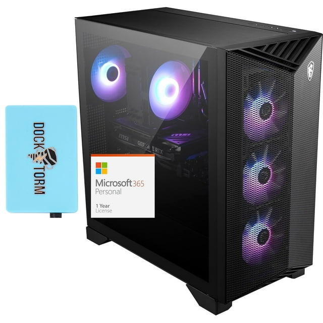 MSI Aegis R2 Gaming Desktop PC (Intel i914900F, GeForce RTX 4070 12GB