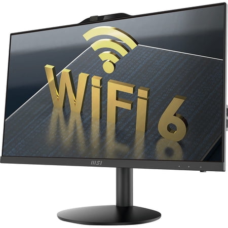 MSI 23.8" Full HD All-In-One Computer, Intel Core i5 i5-12400, 16GB RAM, 500GB SSD, Windows 11 Pro, PRO AP242 12M-230US