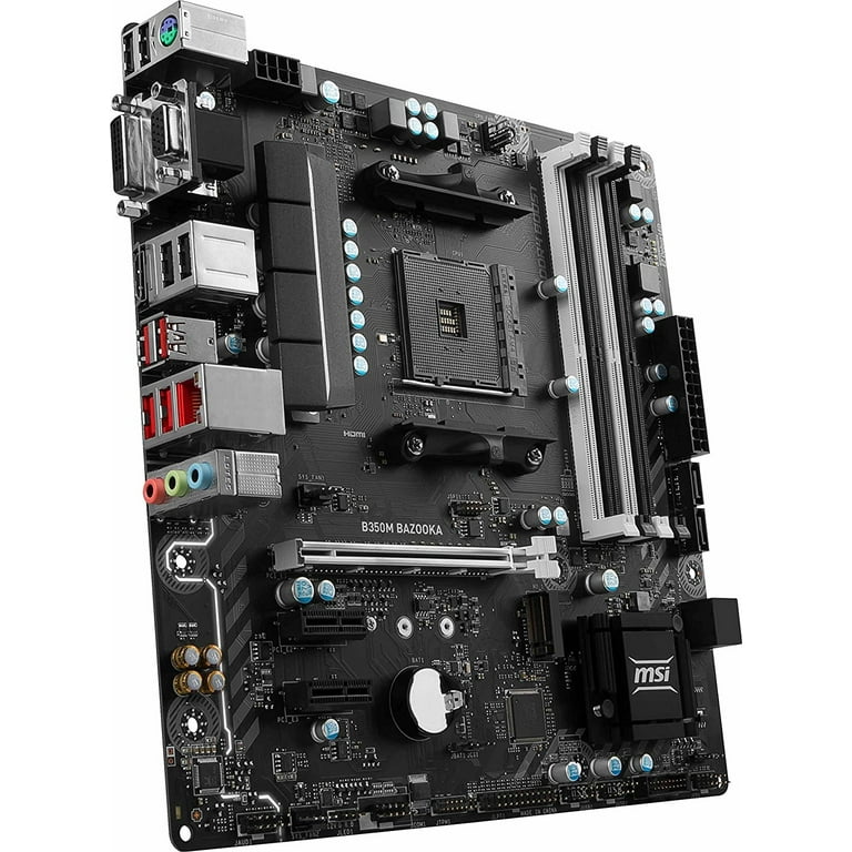 ラ*ン様 MSI B350M BAZOOKA M-ATX socket AM4マ Amazon | B350M BAZOOKA | MSI | マザーボード 通販