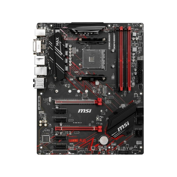 MSI B450 GAMING PLUS MAX AM4 AMD B450 SATA 6Gb/s ATX AMD Motherboard