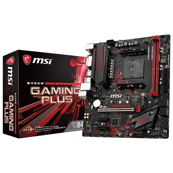 MSI B450M GAMING PLUS AMD Motherboard
