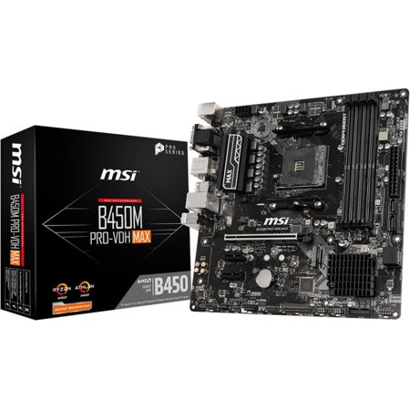 MSI MB B450M PRO-VDH MAX AM4 B