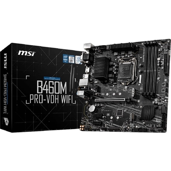 MSI B460M PRO-VDH WIFI Desktop Motherboard