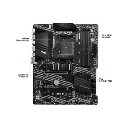 MSI B550-A ProSeries 3rd Gen AMD Ryzen Motherboard