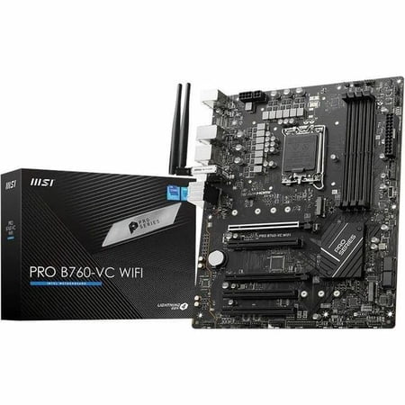 MSI B760-VC WIFI GEN5 Gaming Desktop Motherboard Intel B760 LGA-1700 ATX
