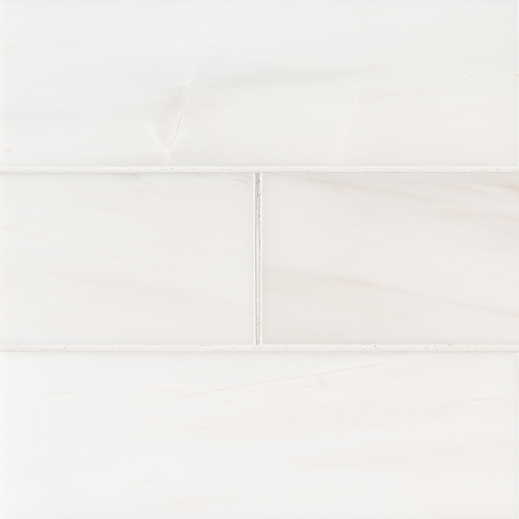 MSI Bianco Dolomite 4 in. x 12 in. Polished Floor and Wall Marble Tile (4.95 sq. ft./Case)