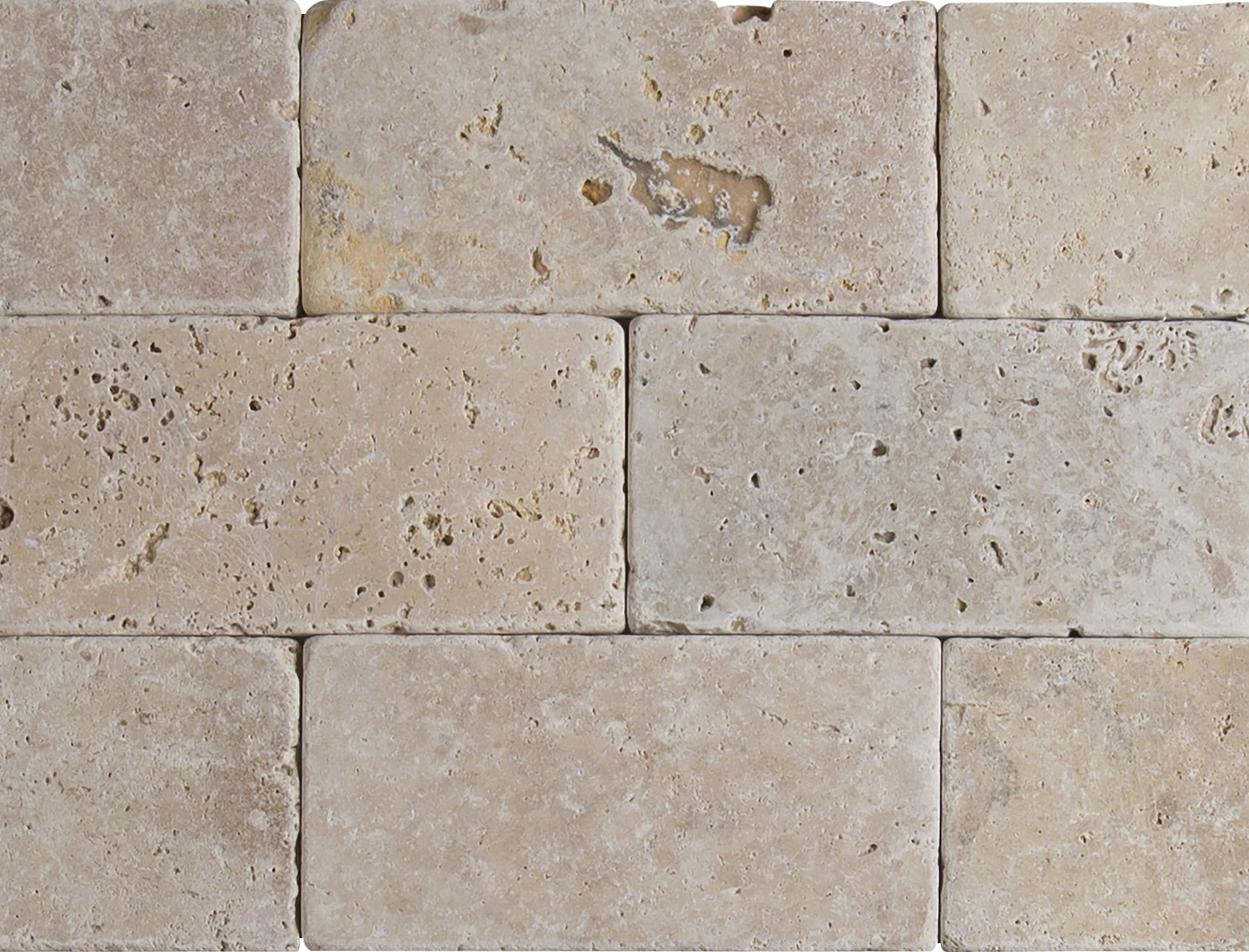 Bologna Chiaro Tumbled Travertine Bathroom Floor and Wall Tile