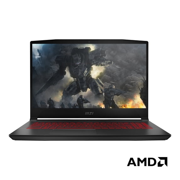 MSI Bravo 15 B5DD-085 - 15" AMD Gaming Laptop, AMD Ryzen 7 5800H, AMD Radeon RX5500M, 16GB RAM, 512GB NVMe SSD, Windows 10, Aluminum Black