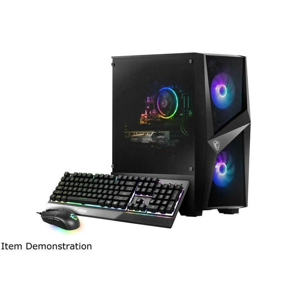 MSI CODEX R 10SC-006US - Intel Core i7-10700F - 16 GB DDR4 - 1 TB HDD + 512 GB SSD - GeForce RTX 2060 - Gaming Desktop PC Computer