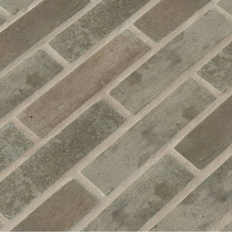 MSI Capella Taupe Brick 2 In. X 10 In. Matte Floor And Wall Porcelain Tile  (5.15 Sq. Ft./Case)