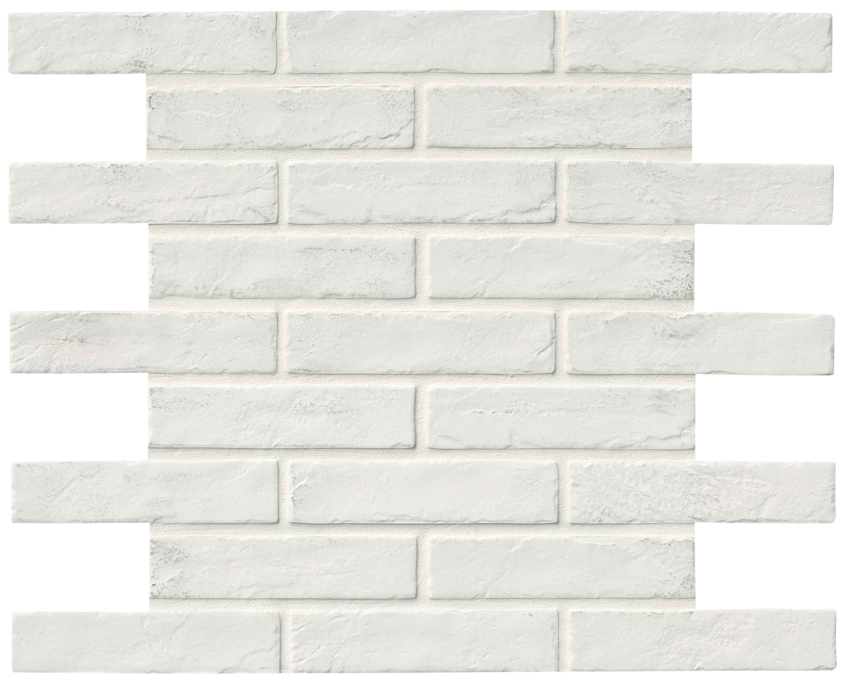MSI Capella White Brick 2-1/3 In. X 10 In. Matte Porcelain Floor And Wall Tile (5.15 Sq. Ft. / Case)