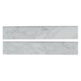 thumbnail image 1 of MSI Carrara Bullnose 3 in. x 18 in. Matte Porcelain Wall Tile (15 Lin. ft./Case), 1 of 3