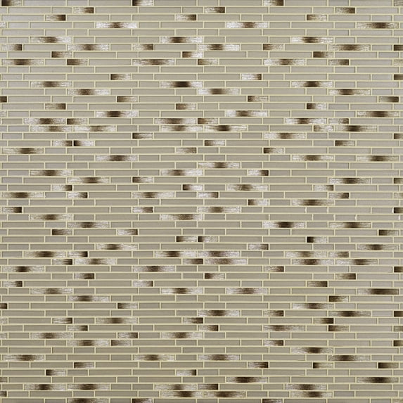 MSI Champagne Blend Interlocking 11.75 in. x 12 in. x 6mm Glass Mesh-Mounted Mosaic Tile (14.7 sq. ft./Case)