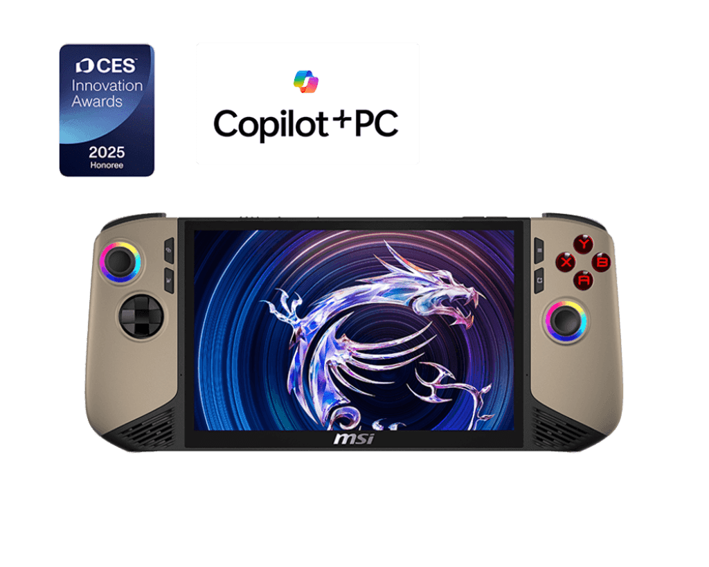 MSI CLAW 8 AI+ A2VM-222US Gaming Handheld, 8