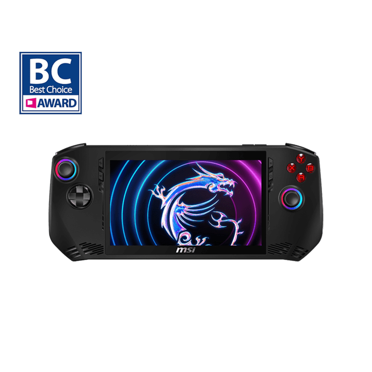 MSI Claw A1M-229US Gaming Handheld, Black, 7
