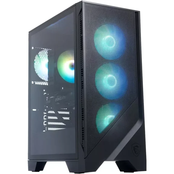 MSI Codex R2 Gaming Desktop: Intel Core i5-14400F, Geforce RTX 4060 Ti, 16GB DDR5, 1TB m.2 NVMe SSD, 80+ Gold PSU, WiFi, Keyboard & Mouse, DIY Friendly, Windows 11 Home: A14NUD5-213US