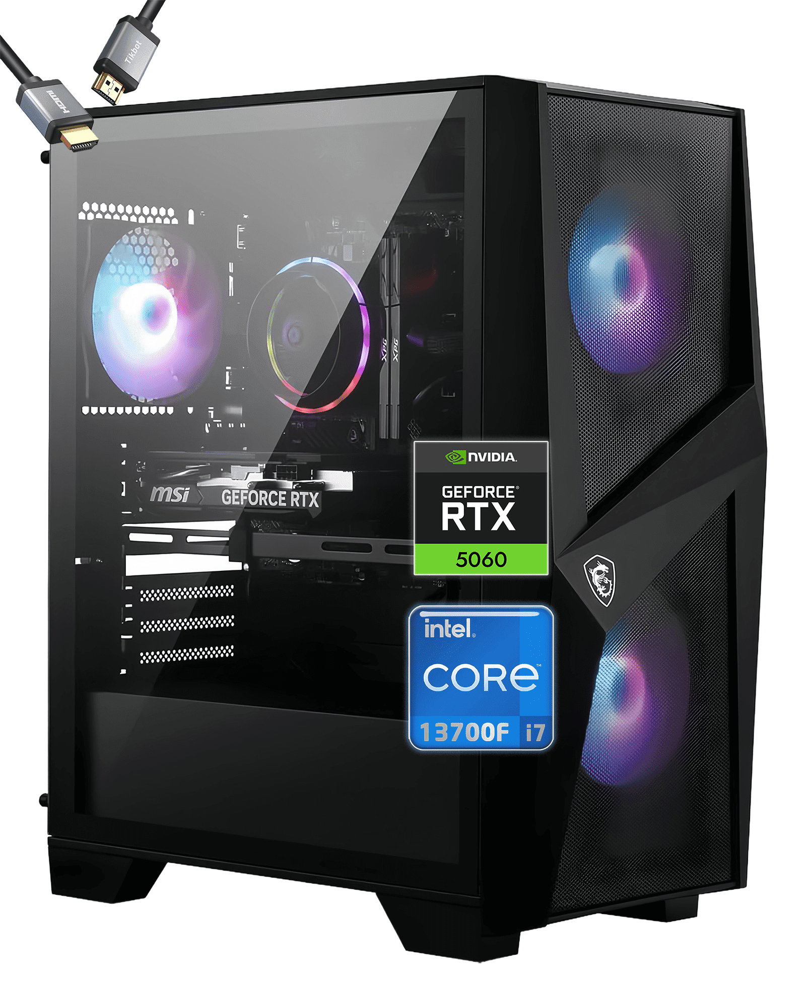 i5/16GB/GTX1660Ti/SSD/ゲーミングPC MSI Gaming Desktop Tower, Intel Core i5 10400F, 16GB RAM