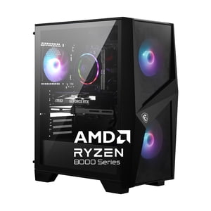 MSI Codex Z2 Gaming Desktop AMD Ryzen 7 8700F NVIDIA RTX 5070TI 16GB - 16GB DDR5 1 TB SSD Win 11 Black