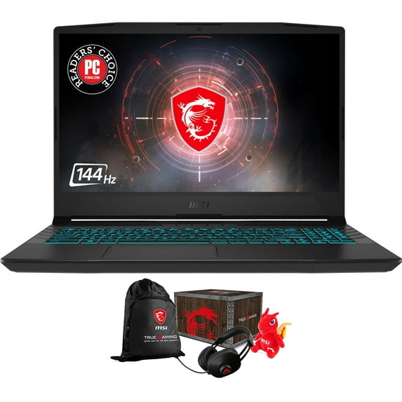 MSI Crosshair 15 A11UDK-412 Gaming & Entertainment Laptop (Intel i7-11800H 8-Core, 16GB RAM, 2TB m.2 SATA SSD, 15.6" Full HD (1920x1080), NVIDIA RTX 3050 Ti, Wifi, Win 10 Home) with Loot Box