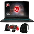 thumbnail image 1 of MSI Crosshair 15 A11UDK-412 Gaming & Entertainment Laptop (Intel i7-11800H 8-Core, 32GB RAM, 2TB PCIe SSD, 15.6" Full HD (1920x1080), NVIDIA RTX 3050 Ti, Win 10 Pro) with ME2 Backpack , Loot Box, 1 of 7