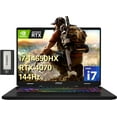 thumbnail image 1 of MSI Crosshair 16" 144Hz FHD+ Gaming Laptop, Intel i7-14650HX, 32GB DDR5, 2TB SSD, GeForce RTX 4070, 24-Zone RGB Backlit Keyboard, Cooler Boost 5, Wi-Fi 6E, Win 11, Gray, 256GB Docking Station Set, 1 of 9