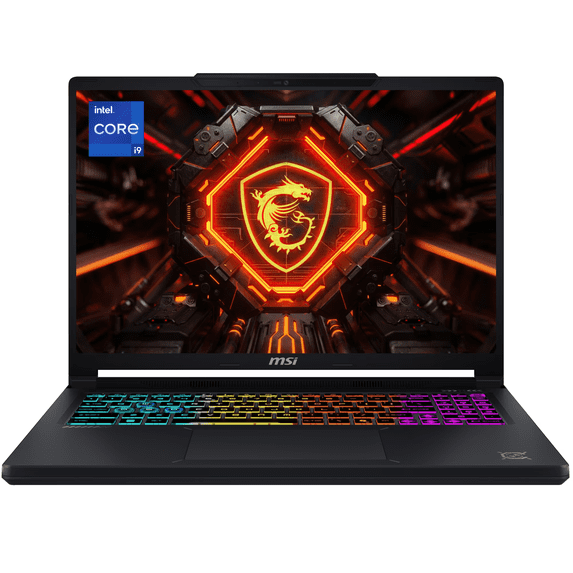 MSI Crosshair 16" QHD 240Hz Gaming Laptop, Intel Core i9-14900HX , NVIDIA GeForce RTX 5070, 16GB RAM, 512GB SSD (2026)