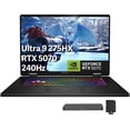 thumbnail image 1 of MSI Crosshair 18 HX AI 18" QHD+ 240Hz Gaming Laptop, Intel Core Ultra 9 275HX, NVIDIA RTX 5070 8GB GDDR7, 64GB DDR5, 5TB Storage (4TB SSD+1TB Docking Station), RGB Backlit Keyboard, Win 11, Black, 1 of 8