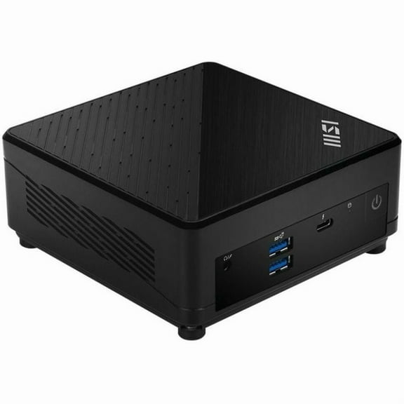MSI Cubi 5 12M Cubi 5 12M-401US Desktop Computer - Intel Core i3 12th Gen i3-1215U - 8 GB - 500 GB SSD - Mini PC - Intel Chip - Windows 11 Pro - Intel UHD Graphics DDR4 SDRAM - 65 W